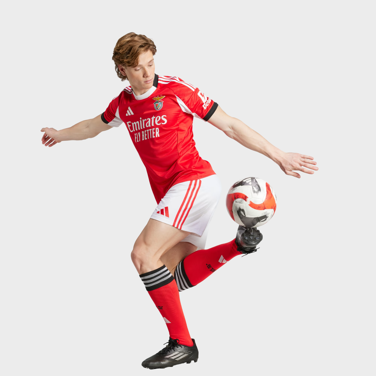 Camisa Benfica I 25/26 Torcedor Adidas - Vermelho