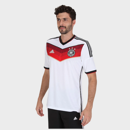 Camisa Alemanha I 2014 Adidas - Branca - Retrô