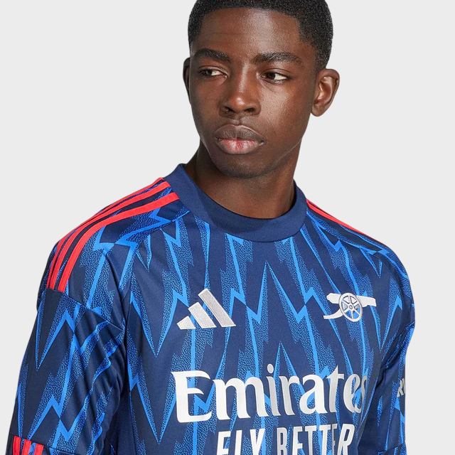 Camisa Arsenal II Manga Longa 25/26 Torcedor Adidas masculina - Azul