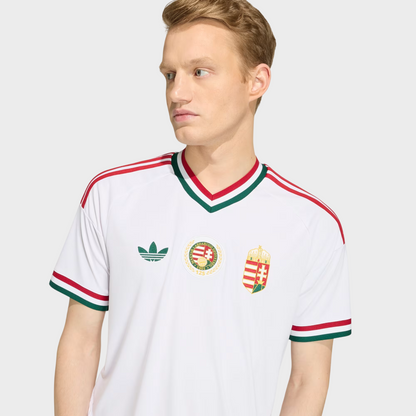Camisa Hungria II 26/27 - Torcedor Adidas Masculina - Branca