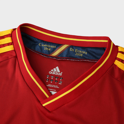 Camisa Espanha I 2012 - Vermelha - Retrô