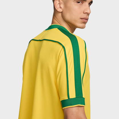 Camisa Seleção Brasileira I 1998 Reedição Nike - Retrô - Amarela
