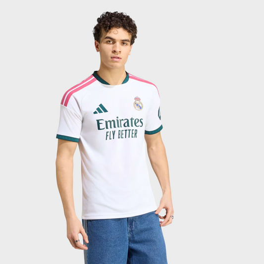 Camisa Real Madrid I 26/27 Torcedor Adidas Masculina - Branca