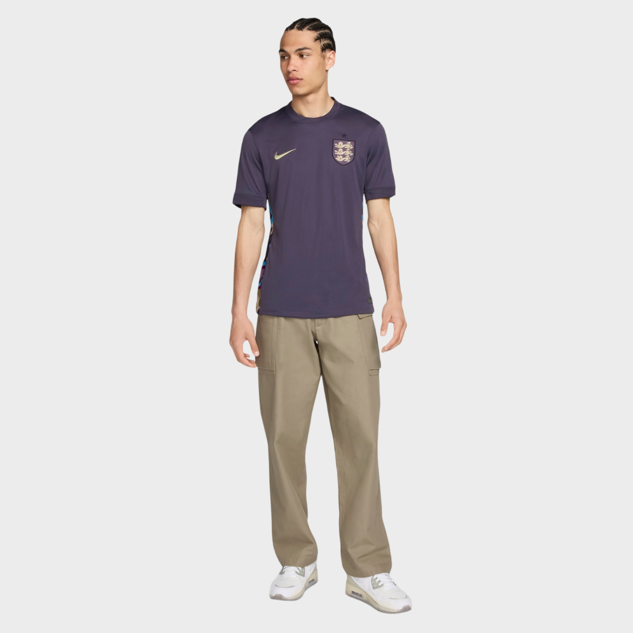 Camisa Inglaterra II 24/25 - Torcedor Nike Masculina - Roxo