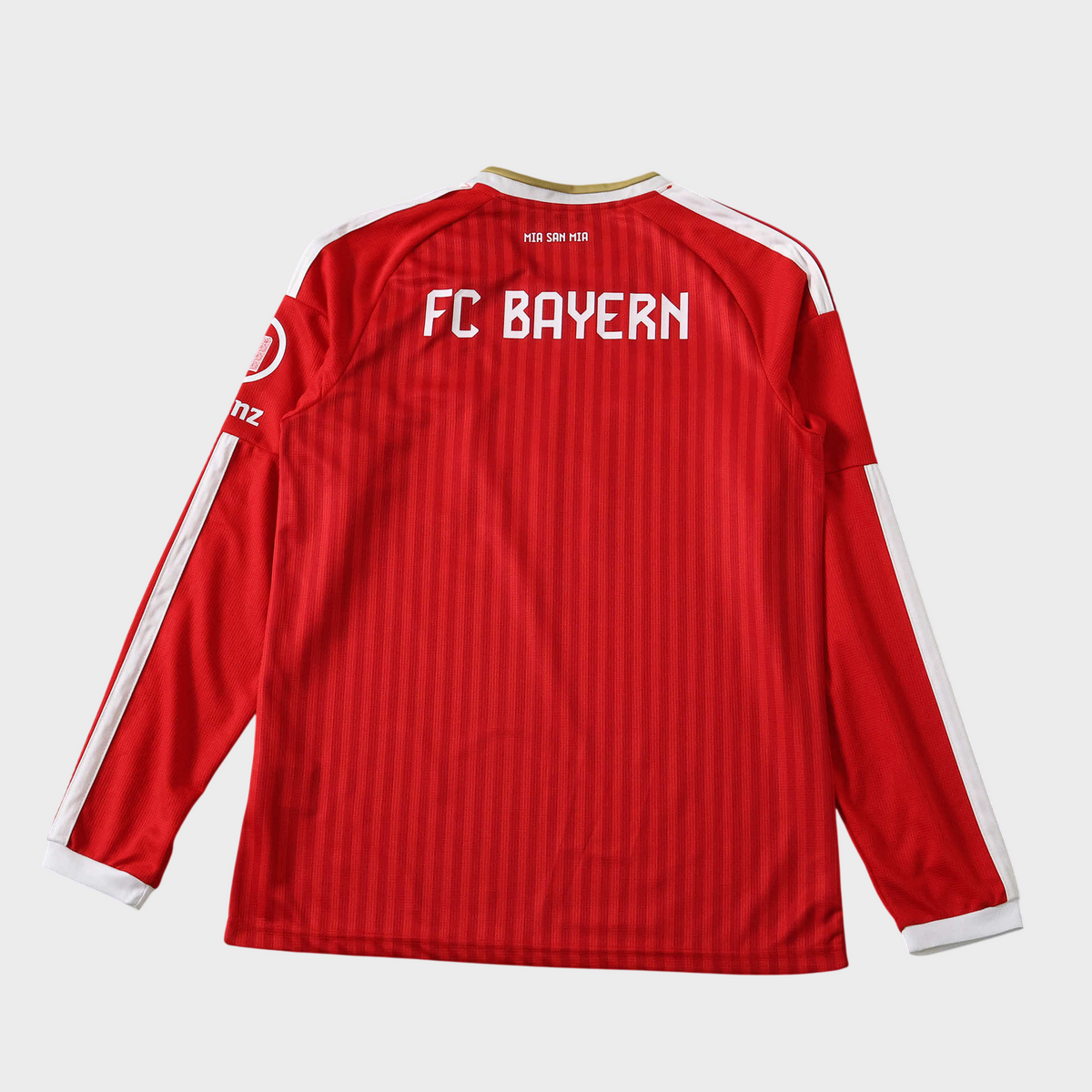 Camisa Bayer de Munique I Manga Longa 26/27 Torcedor - Vermelha