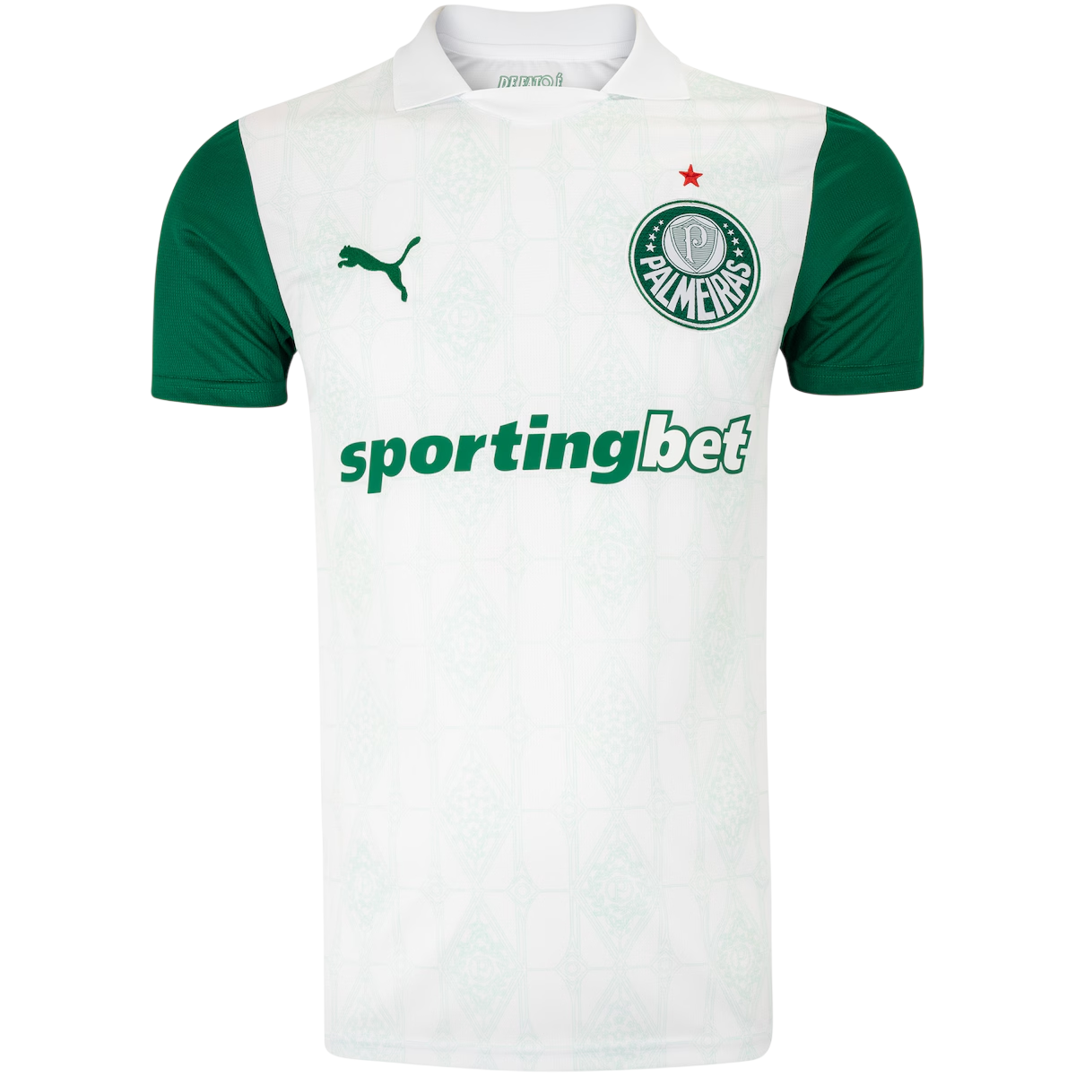 Camisa Palmeiras II 25/26 Torcedor Puma - Branca