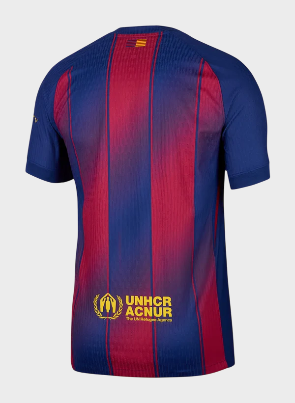 Camisa Barcelona I 25/26 - Jogador Masculina - Azul e Grená