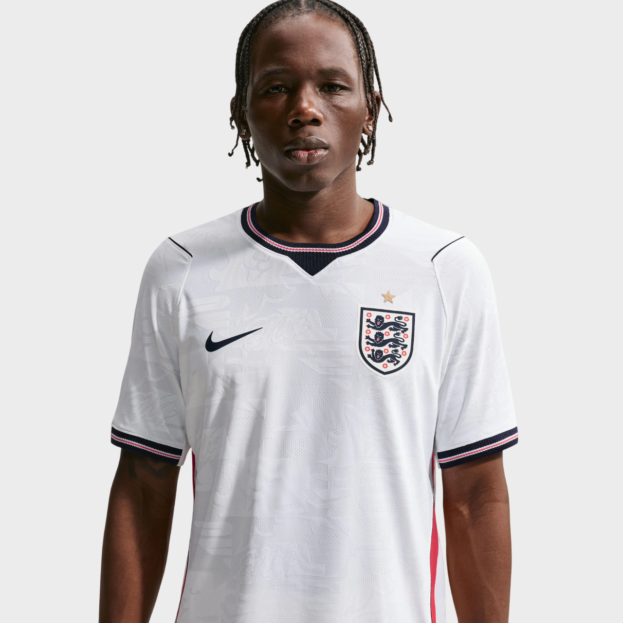 Camisa Inglaterra I 26/27 - Jogador Masculina - Branca
