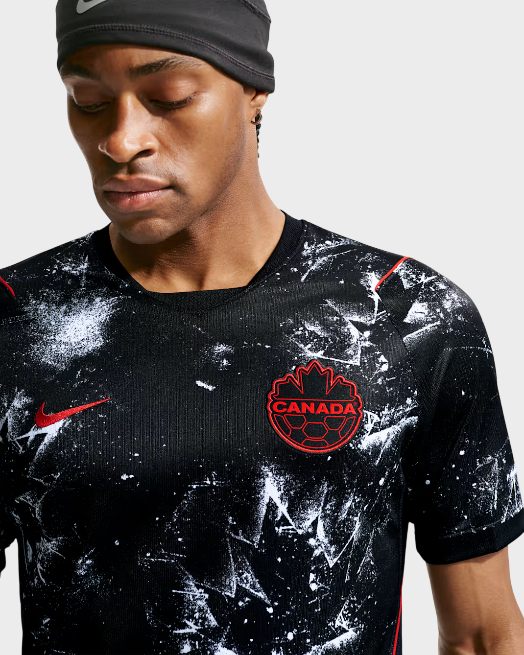 Camisa Canadá II 26/27 - Torcedor Nike - Preta