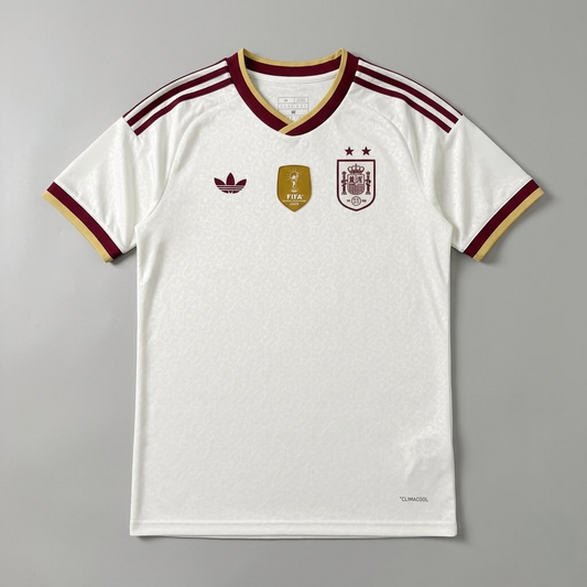 Camisa Espanha II 26/27 Patch Campeã do Mundo - Torcedor
