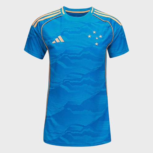 Camisa Cruzeiro Feminina III 25/26 - Azul