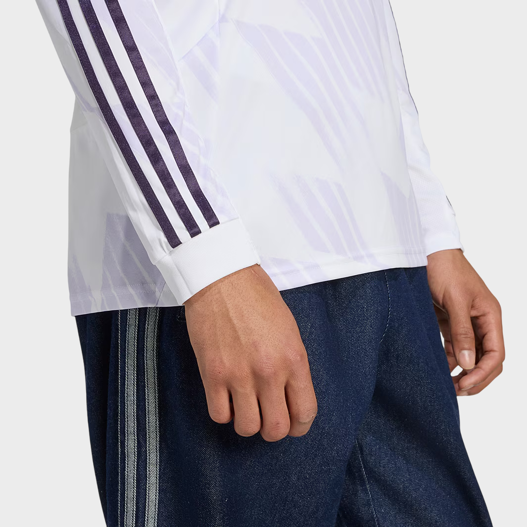 Camisa Manchester United II Manga Longa 25/26 - Torcedor Adidas Masculina - Branca