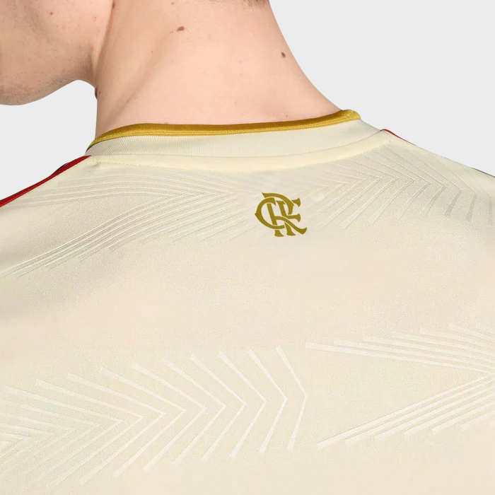 Camisa Flamengo III 25/26 - Torcedor Masculina - Dourada