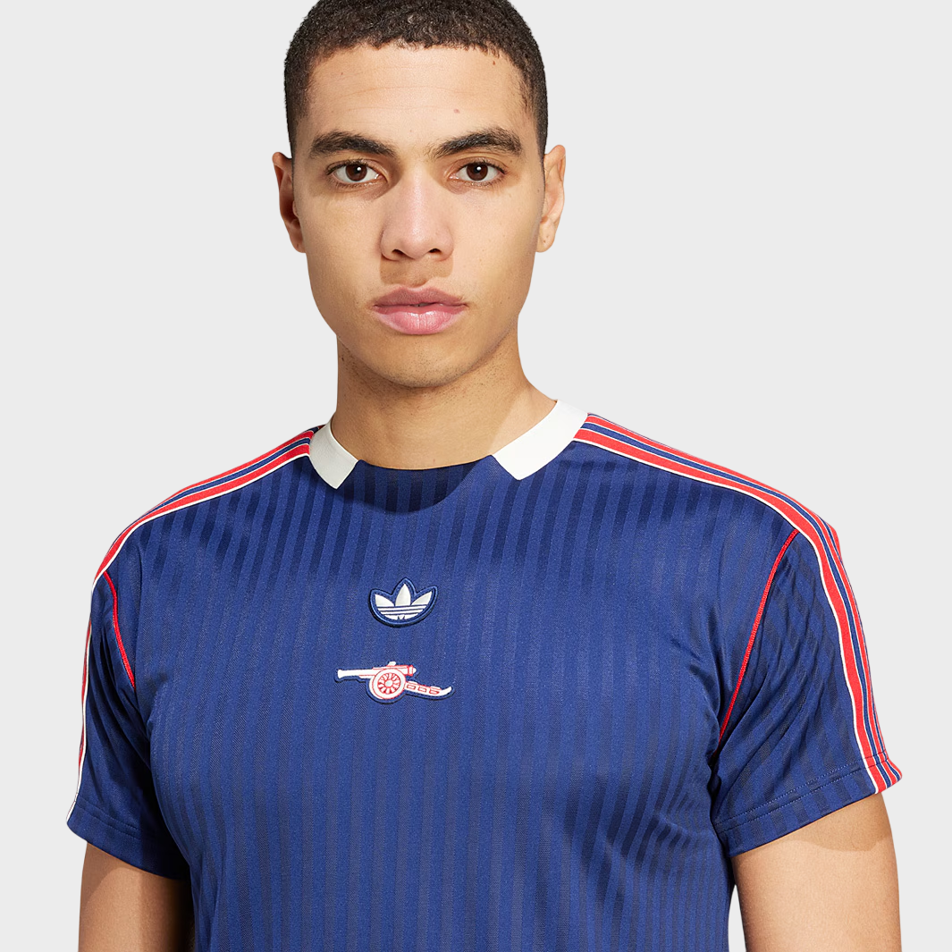 Camisa Arsenal Terrace Icons 25/26 - Adidas - Azul