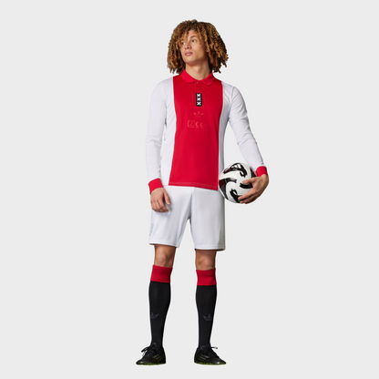 Camisa Ajax Manga Longa 25/26 -  Especial 125 anos - Vermelha e Branca