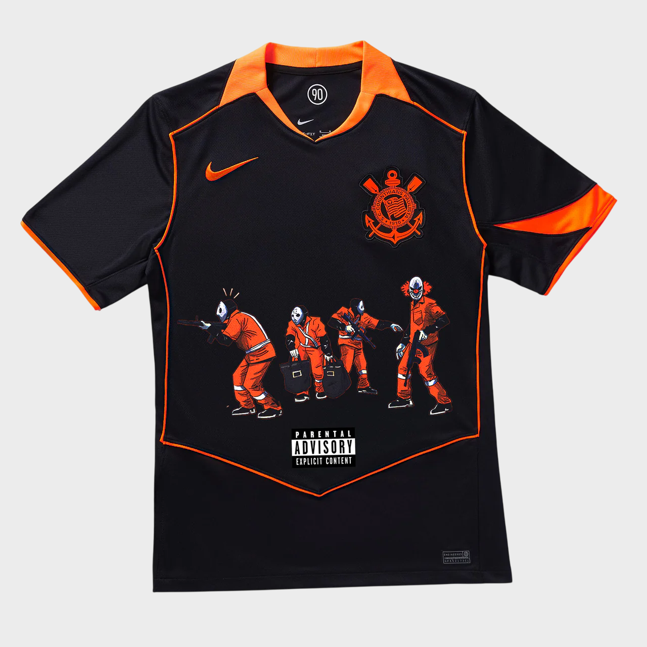 Camisa Nike Corinthians Total 90 x Racionais MC - Edição Especial