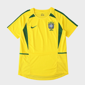 Camisa Seleção Brasileira I 2002 Nike - Retrô - Amarela