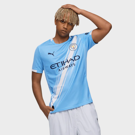 Camisa Manchester City I 25/26 - Torcedor Puma Masculina - Azul
