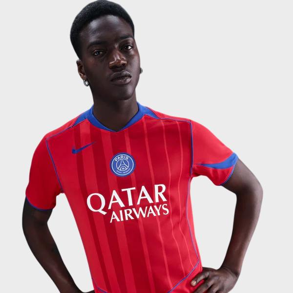 Camisa PSG III 25/26 - Torcedor Nike Masculina - Vermelha [PRÉ-VENDA]