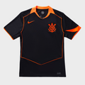 Camisa Corinthians III 25/26 - Torcedor - Preta e Laranja