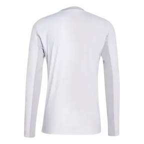 Camisa Real Madrid I Manga Longa 25/26 Torcedor Adidas - Branca