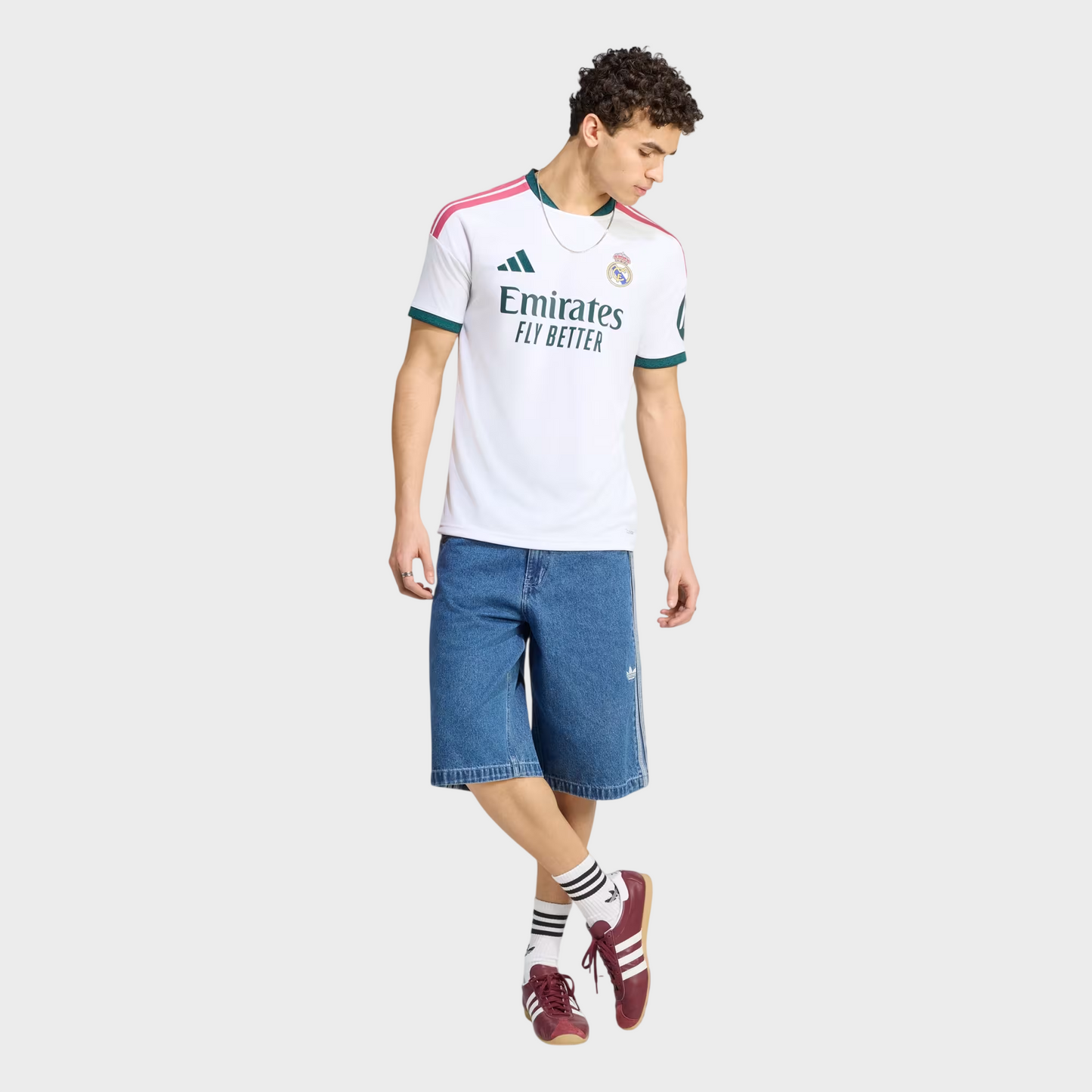 Camisa Real Madrid I 26/27 Torcedor Adidas Masculina - Branca