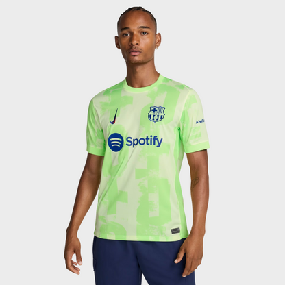 Camisa Barcelona III 24/25 - Torcedor Nike Masculina - Verde