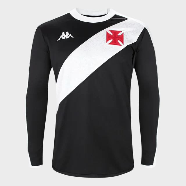 Camisa Vasco I Manga Longa 24/25 - Preta