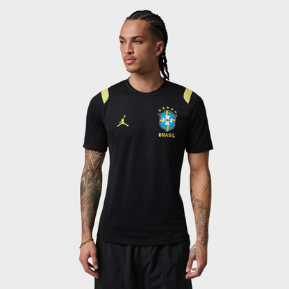 Camisa Seleção Brasileira Treino 26/27 - Torcedor Masculina - Preta
