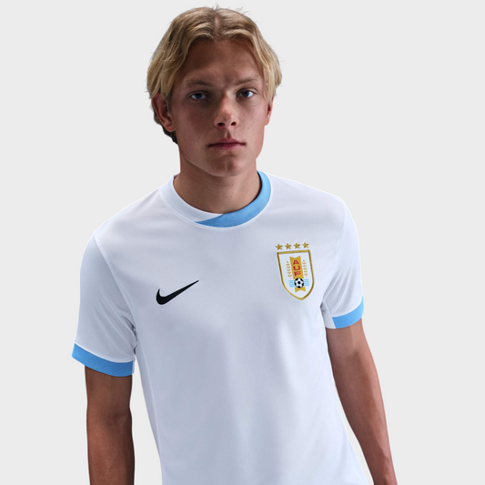 Camisa Uruguai II 25/26 - Torcedor Nike - Branco