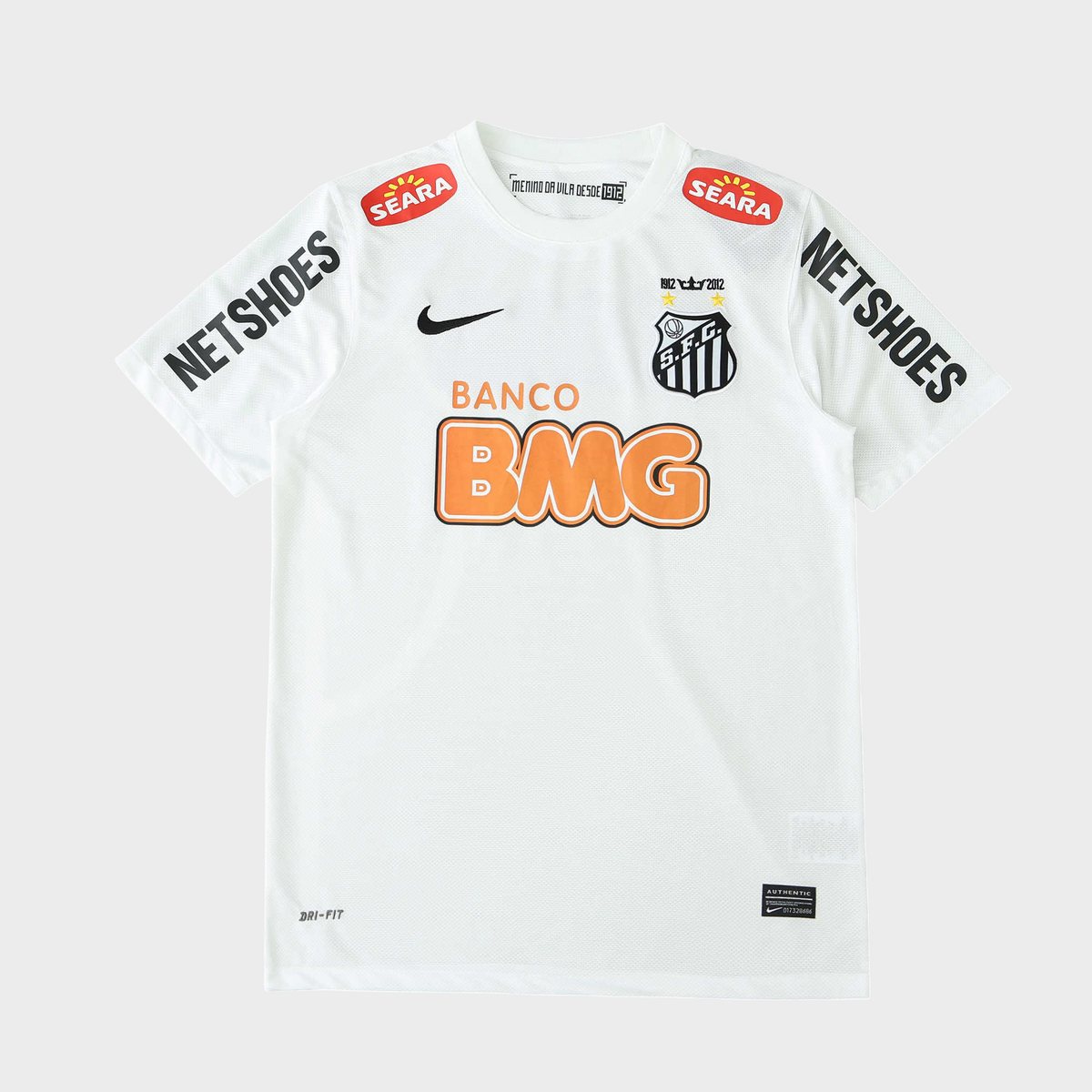 Camisa Santos I 2011/2012 Retrô - Branca