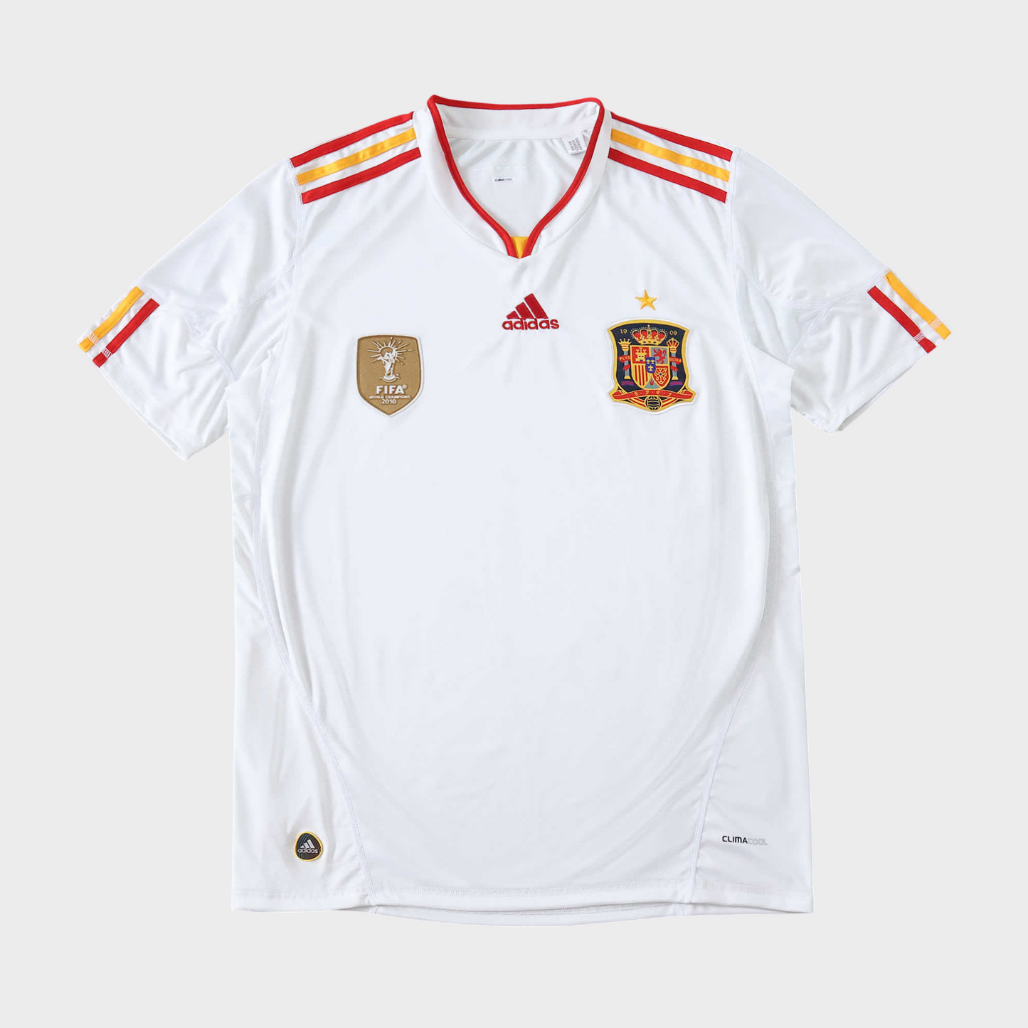 Camisa Espanha II 2011 - Branca - Retrô