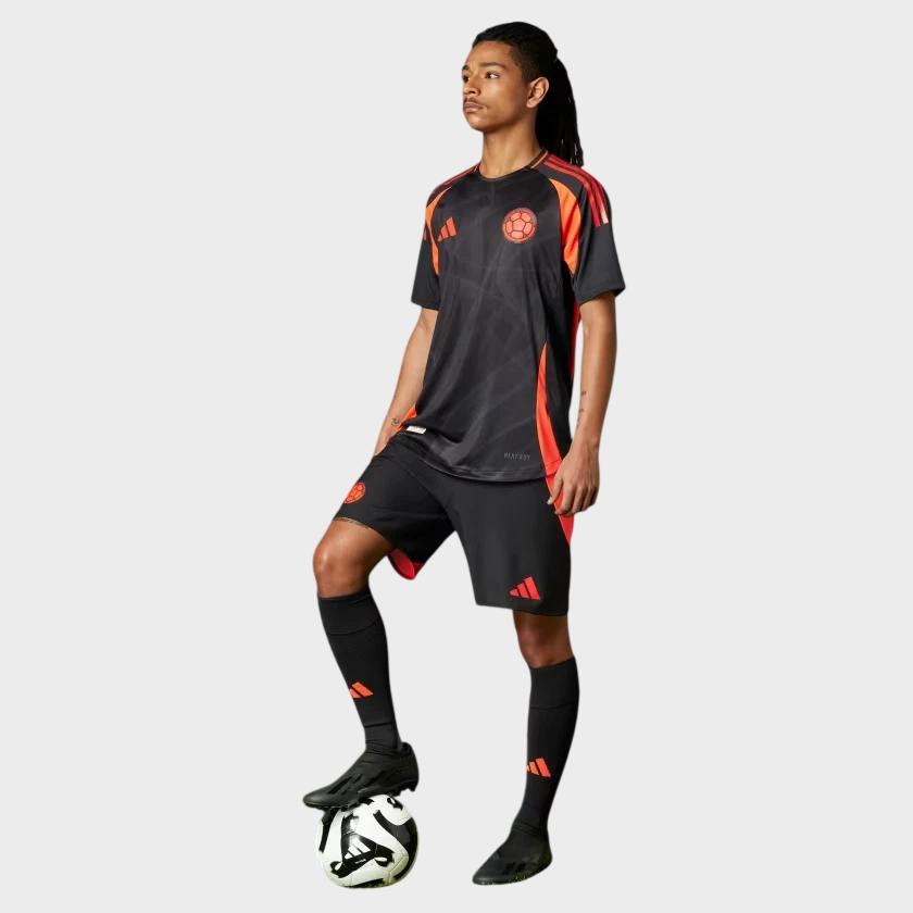 Camisa Colômbia II 24/25 - Torcedor Adidas Masculina - Preta