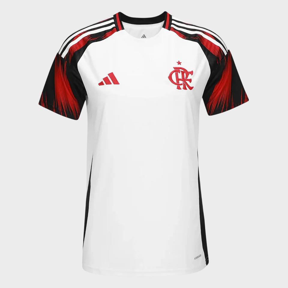 Camisa Flamengo Feminina II 25/26 - Branca
