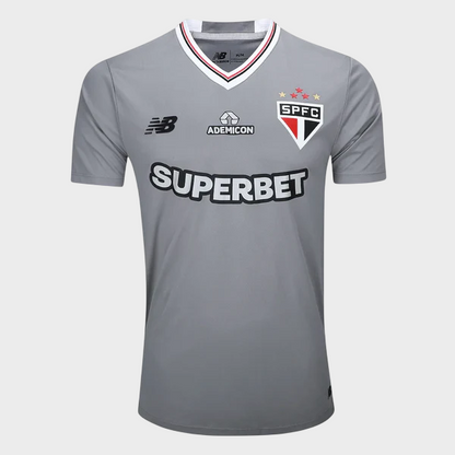 Camisa São Paulo Grey Day 25/26 - Cinza