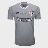 Camisa São Paulo Grey Day 25/26 - Cinza