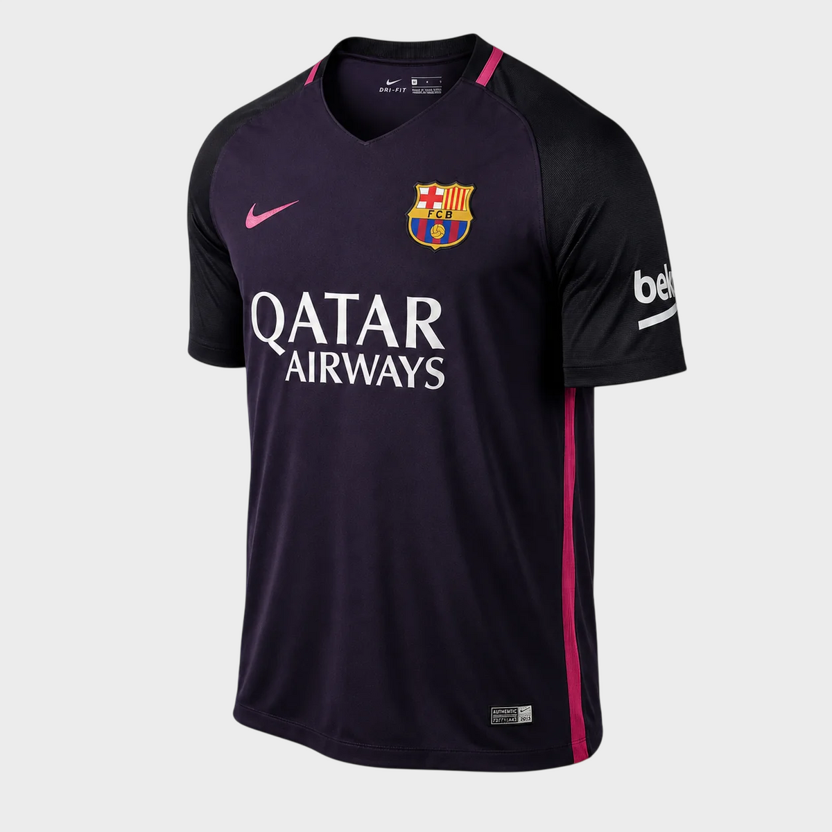 Camisa Barcelona II 2016/2017 Torcedor - Roxo - Retrô