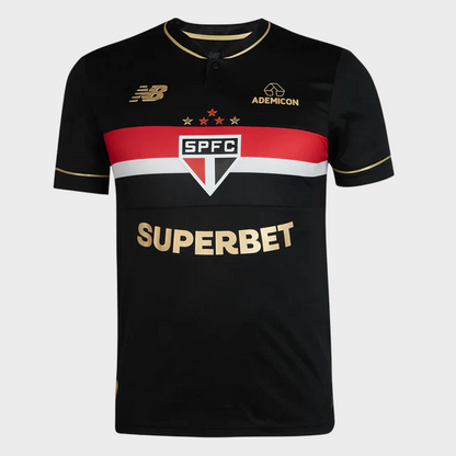 Camisa São Paulo III Comemorativa 25/26 - Preta