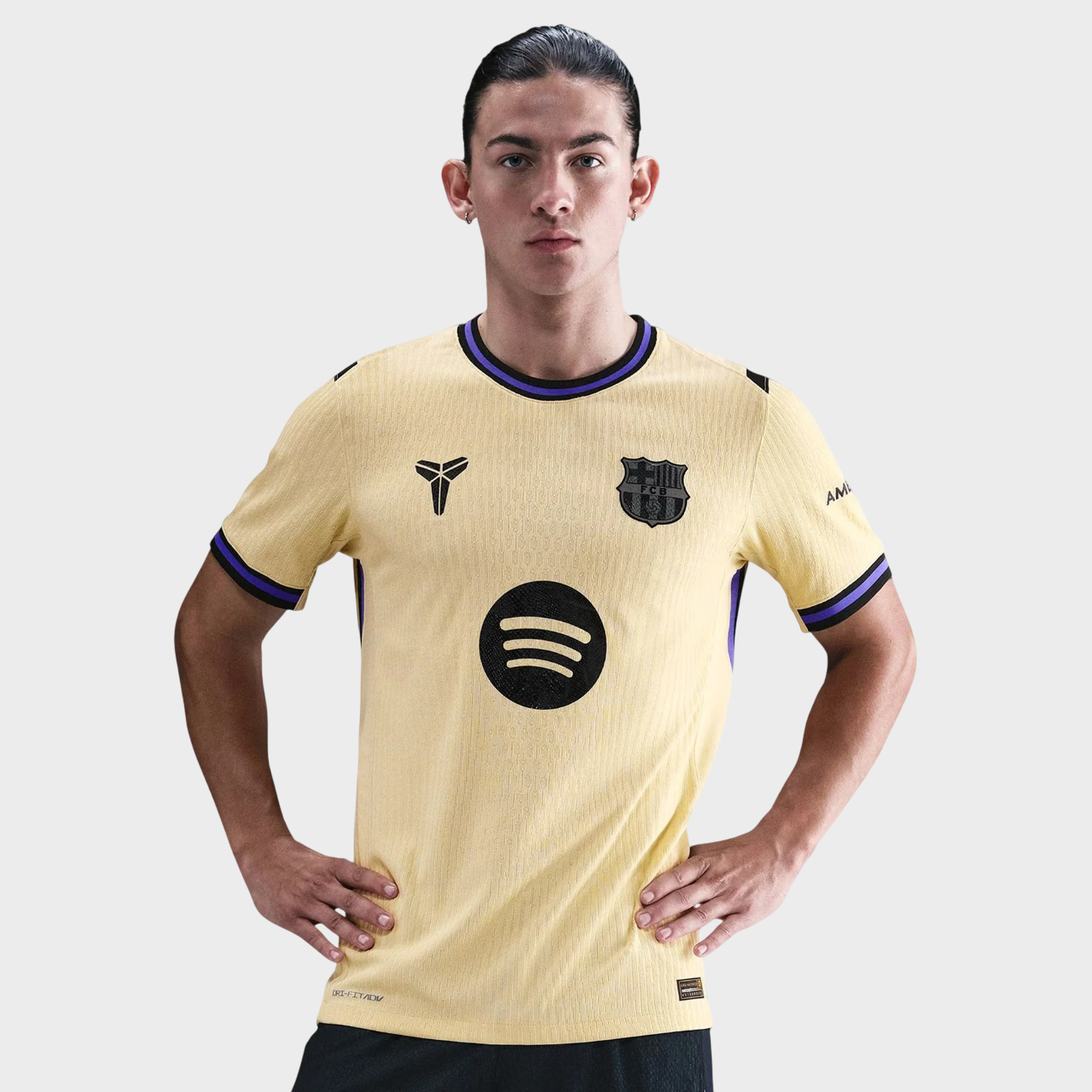 Camisa Barcelona II 25/26 - Jogador Nike Masculina - Bege
