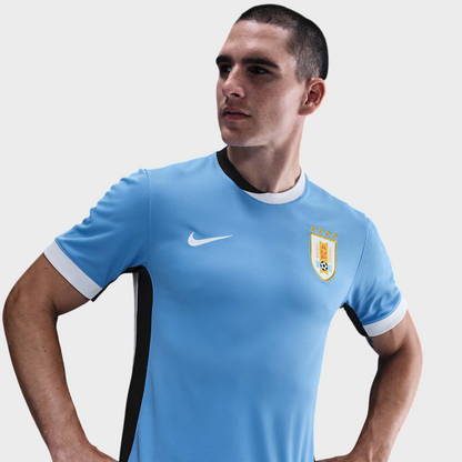 Camisa Uruguai I 25/26 - Torcedor Nike - Azul