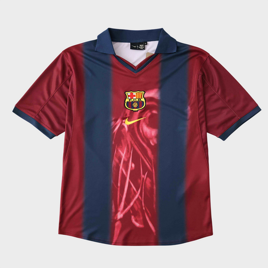 Camisa Barcelona Travis Scott 2000/2001 - Torcedor Unissex - Retrô