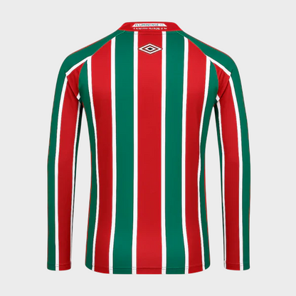 Camisa Fluminense I Manga Longa 25/26 - Vinho e Verde
