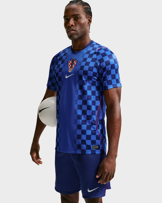 Camisa Croácia II 26/27 - Torcedor Nike Masculina - Azul