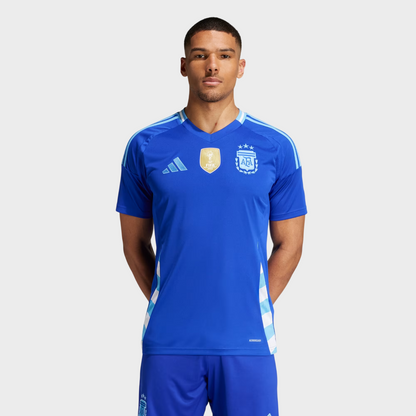 Camisa Argentina II 24/25 Torcedor Adidas Masculina + Patch Campeão do Mundo