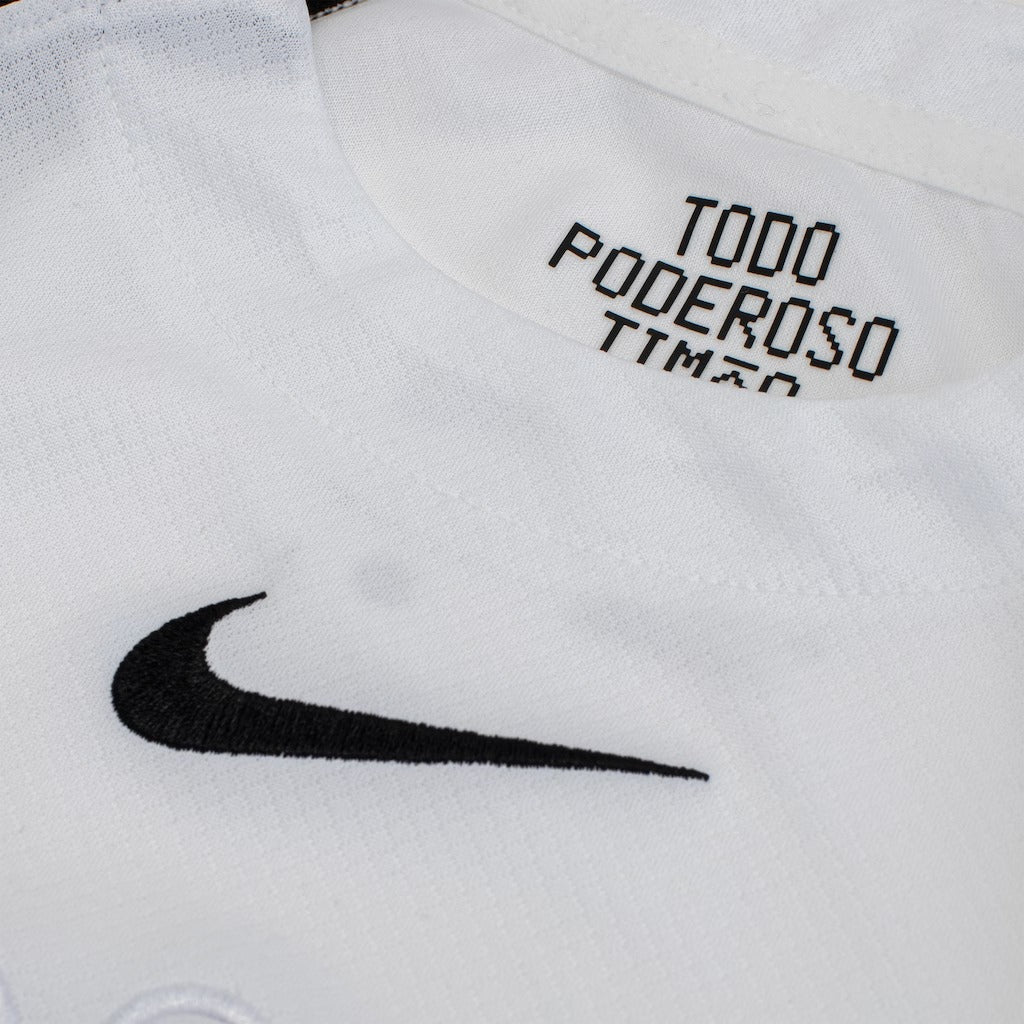 Camisa Corinthians Feminina I 25/26 - Torcedor - Branca