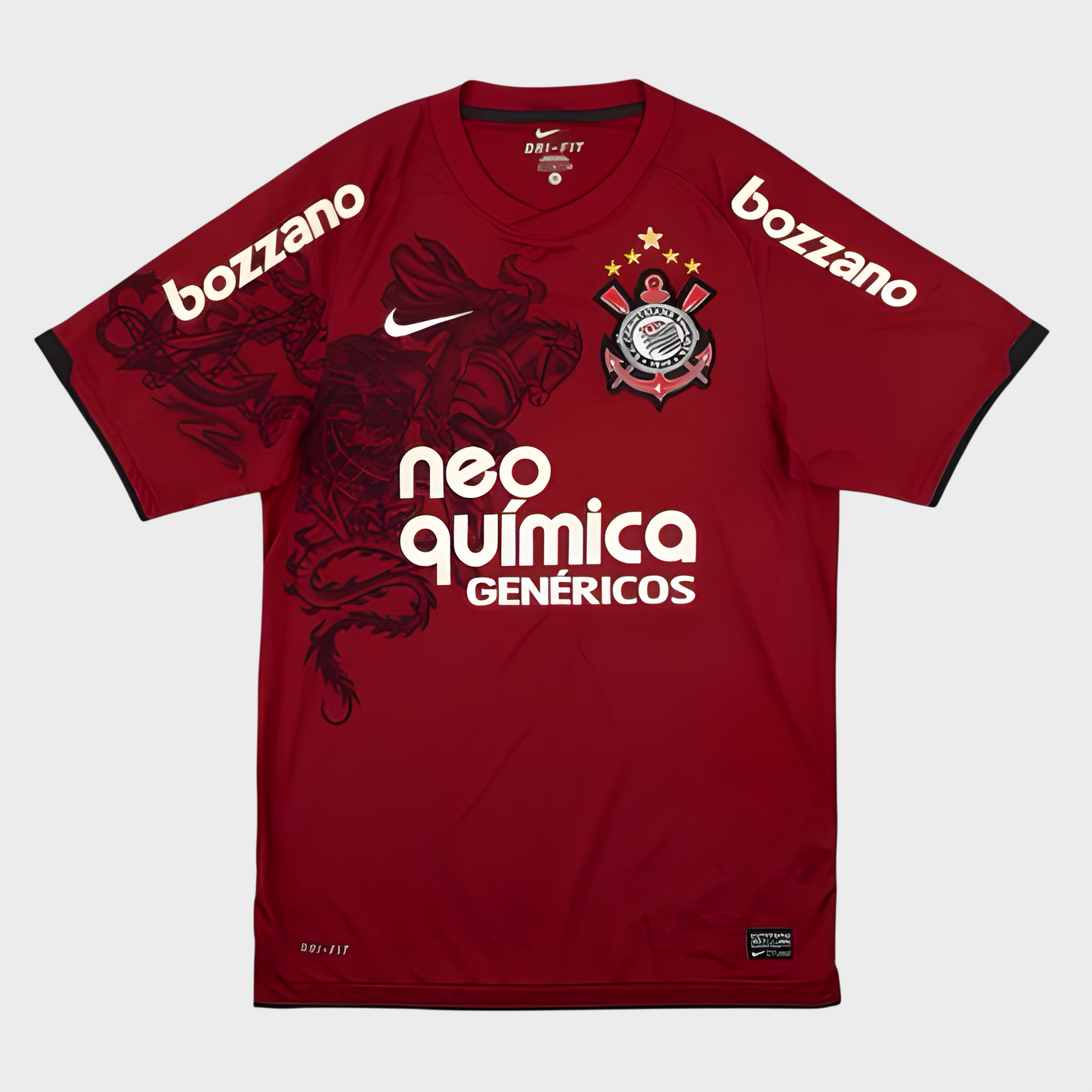 Camisa Corinthians III 2011 Retrô - Edição Limitada São Jorge - Bordô