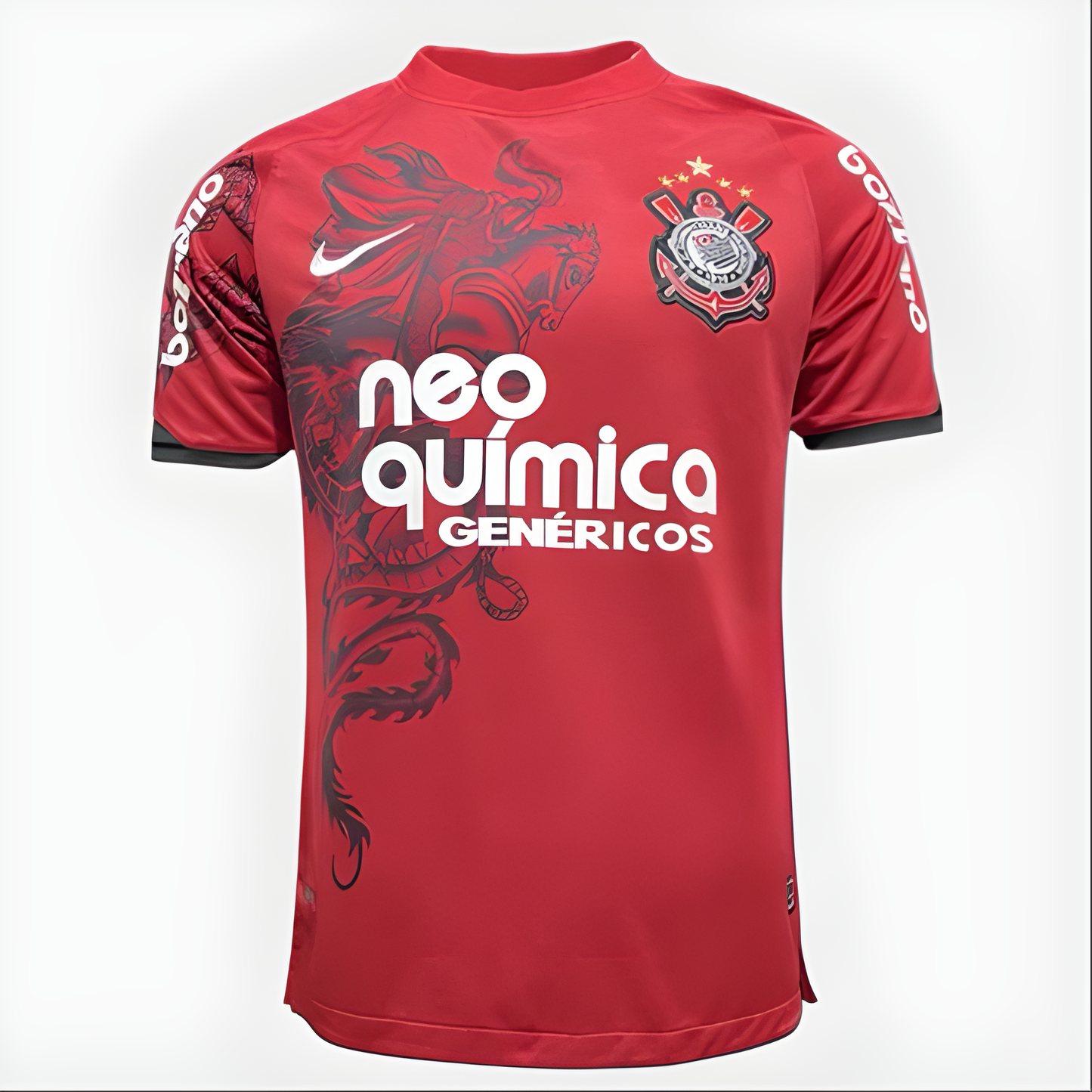 Camisa Corinthians III 2011 Retrô - Edição Limitada São Jorge - Bordô