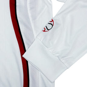 Camisa Milan II 2006/2007 Manga Longa - Retrô - Branca