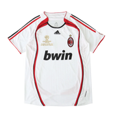 Camisa Milan II 2006/2007 Adidas Torcedor - Branco - Retrô