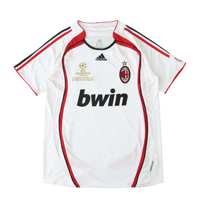 Camisa Milan II 2006/2007 Adidas Torcedor - Branco - Retrô